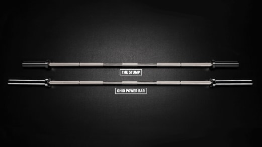 Rogue 29mm Stump Bar - Stainless / Black | Rogue Fitness